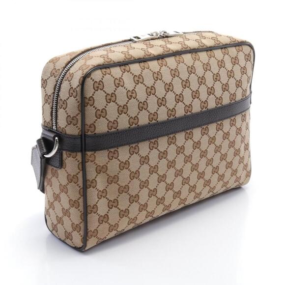 Gucci GG Canvas Shoulder Bag Canvas Shoulder Bag 449173 in Great Condition - Picture 2 of 4